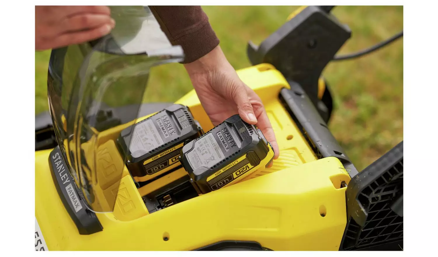 Stanley Fatmax 51cm Cordless Rotary Lawnmower - 18V