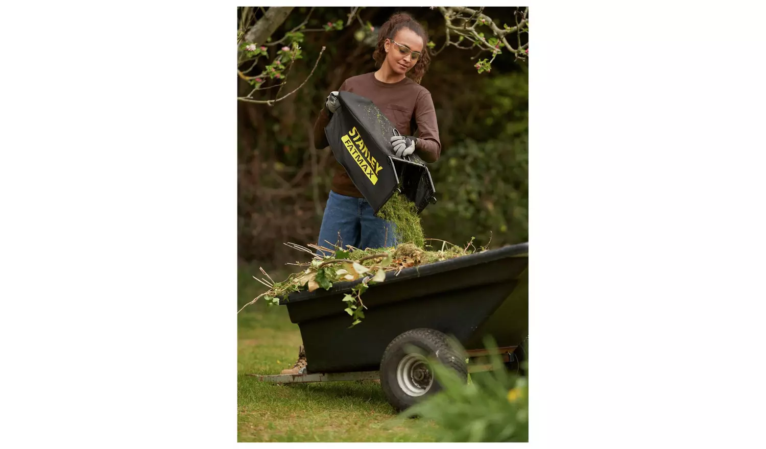 Stanley Fatmax 51cm Cordless Rotary Lawnmower - 18V