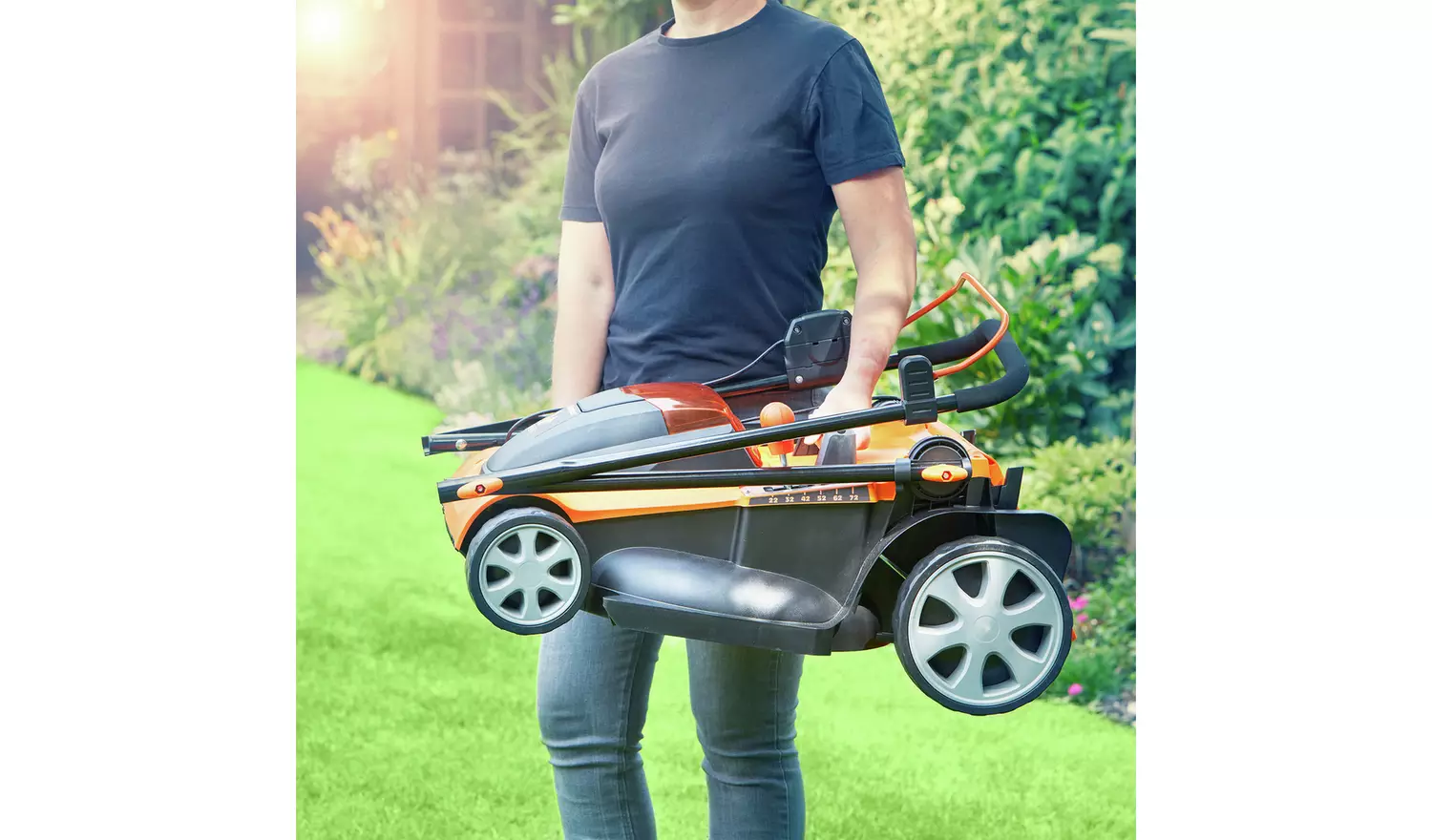 LawnMaster 41Cm Cordless Rotary Lawnmower - 48V