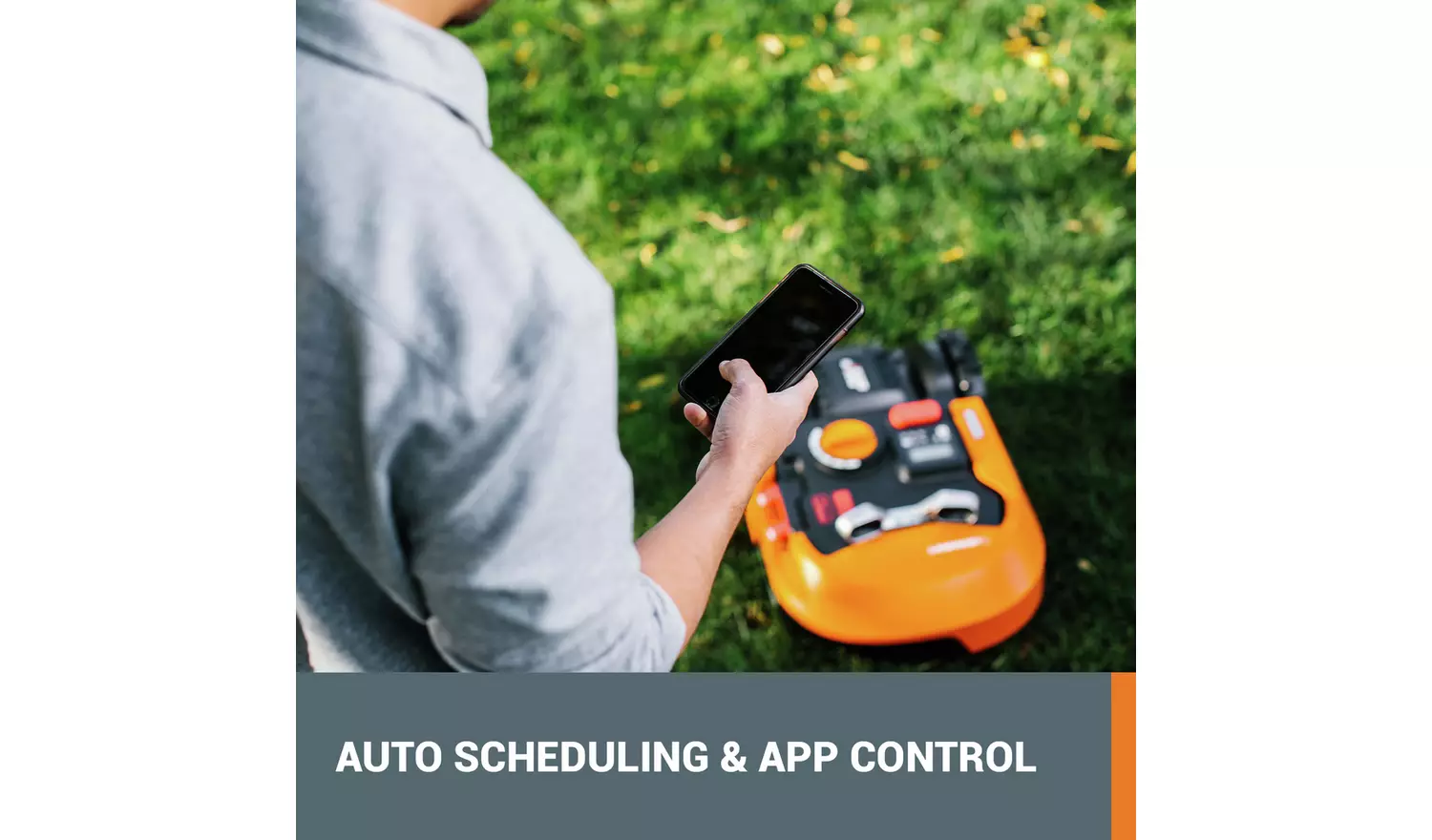 Worx 22cm Cordless Robotic Lawnmower - 40W