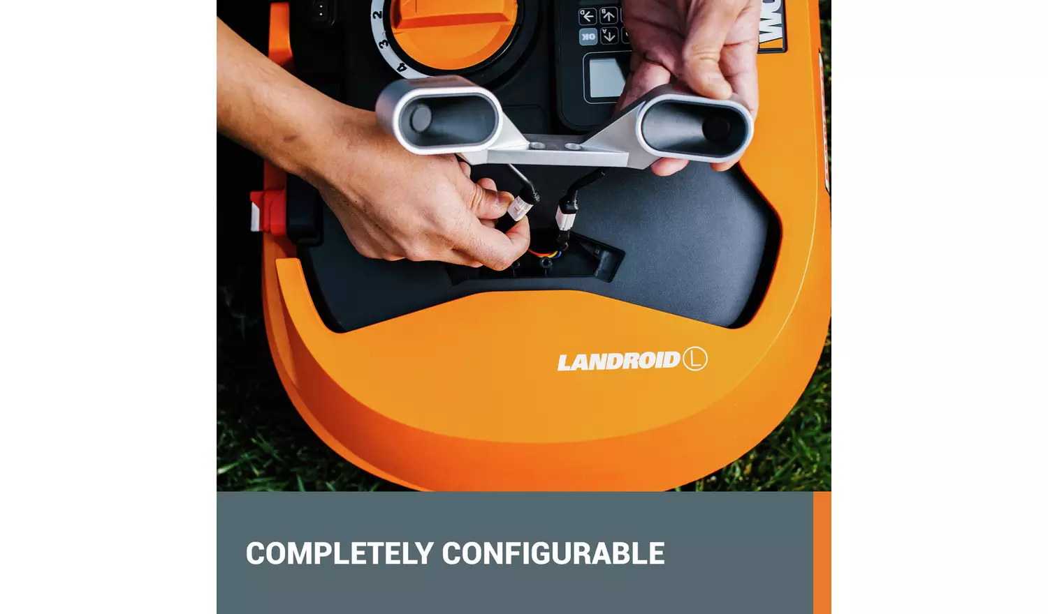 Worx 22cm Cordless Robotic Lawnmower - 40W