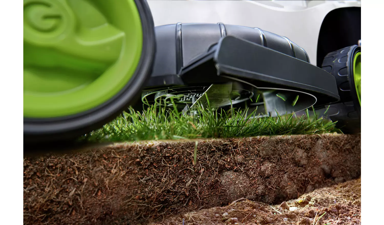 Gtech 42cm CLM50 Cordless Electric Rotary Lawnmover - 48V