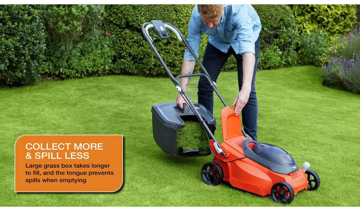 Flymo EasiStore 380R 38cm Cordless Rotary Lawnmower - 36V