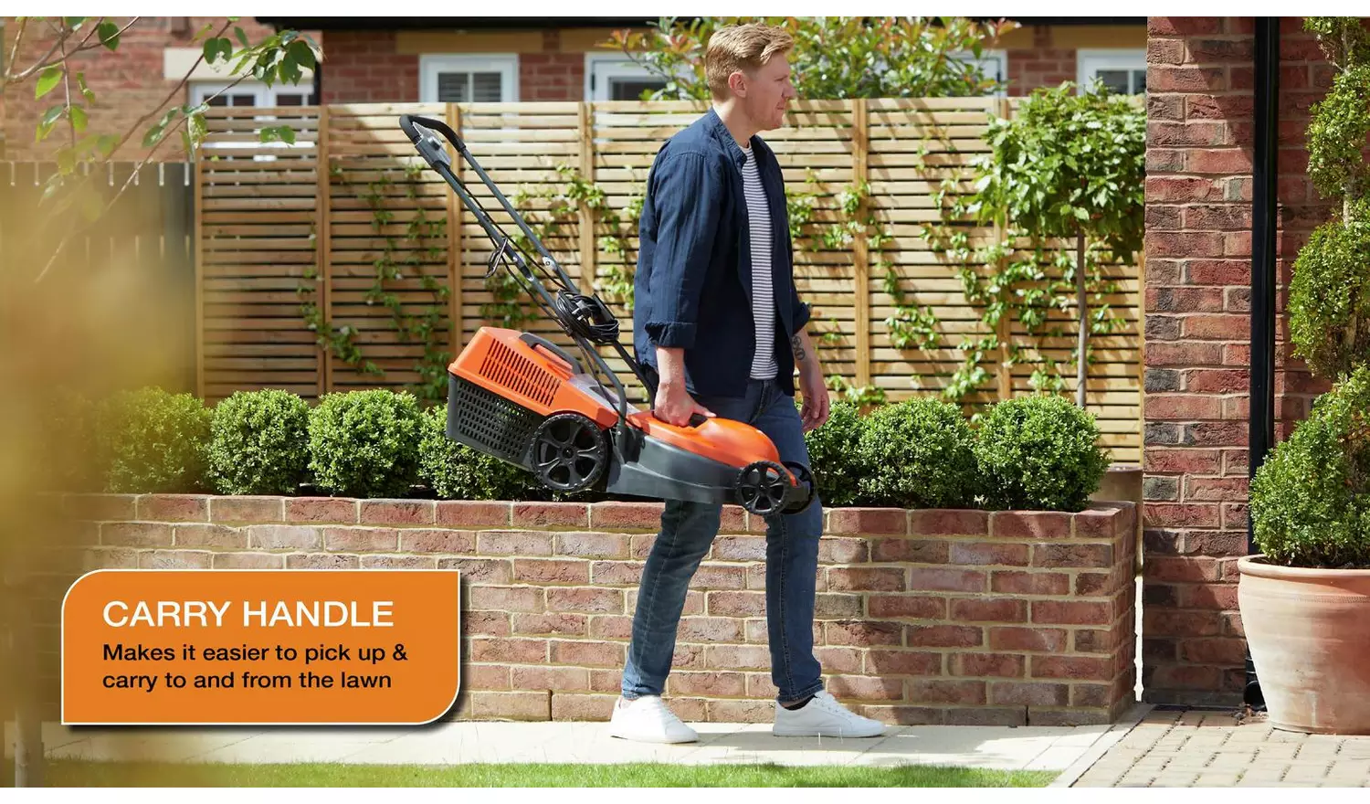 Flymo SimpliMow 32cm Corded Rotary Lawnmower - 320V