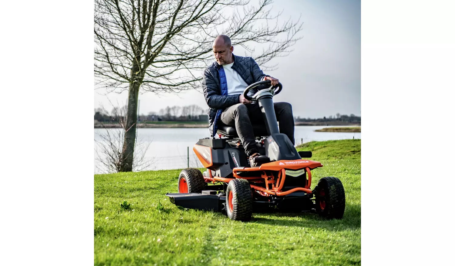 Yard Force ProRider E559 Ride-On Mower - 56V