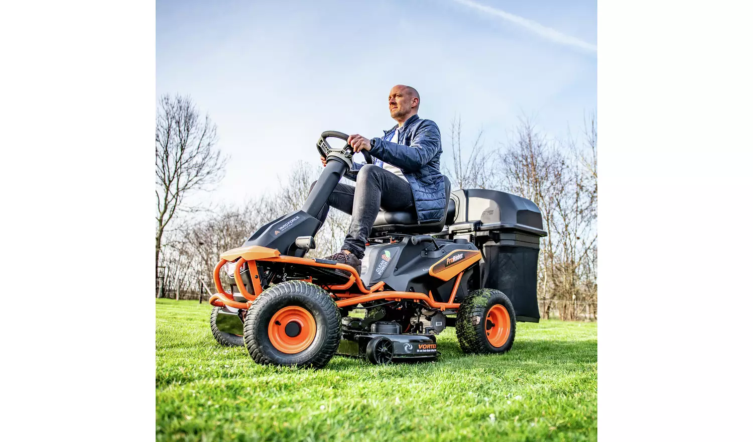 Yard Force ProRider E559 Ride-On Mower - 56V