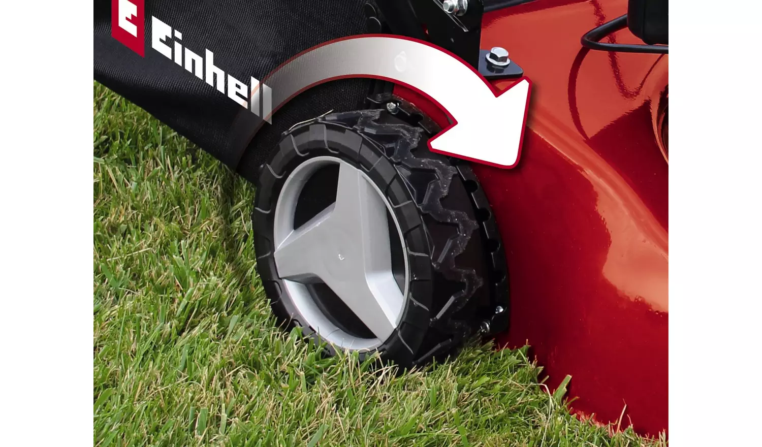 Einhell 46cm Self-Propelled Petrol Lawnmower - 132cc
