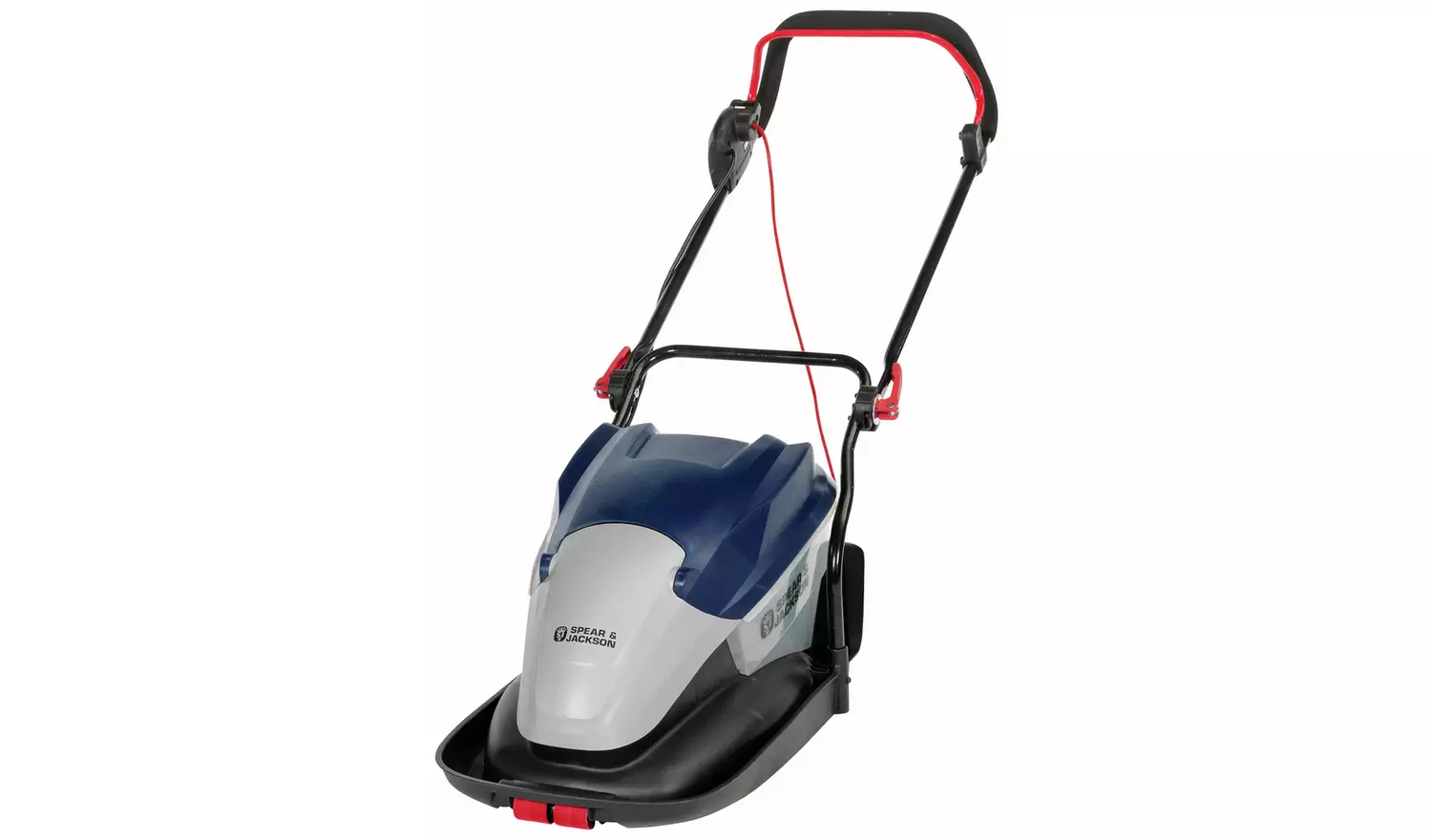 S&J 33cm Electric Hover Collect Lawnmower - 1900W