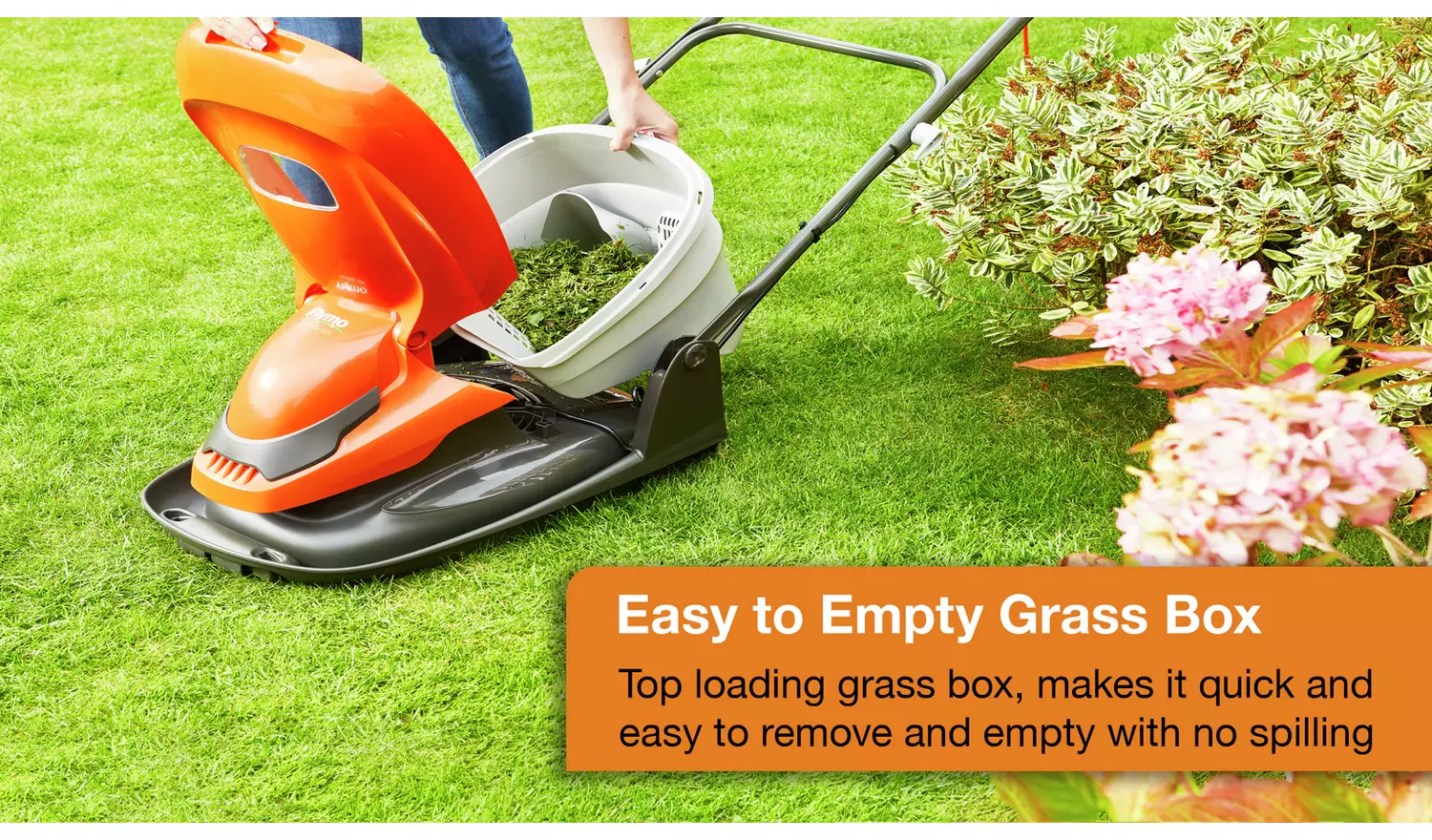 Flymo EasiGlide 330V 33cm Corded Hover Lawnmower - 1700W