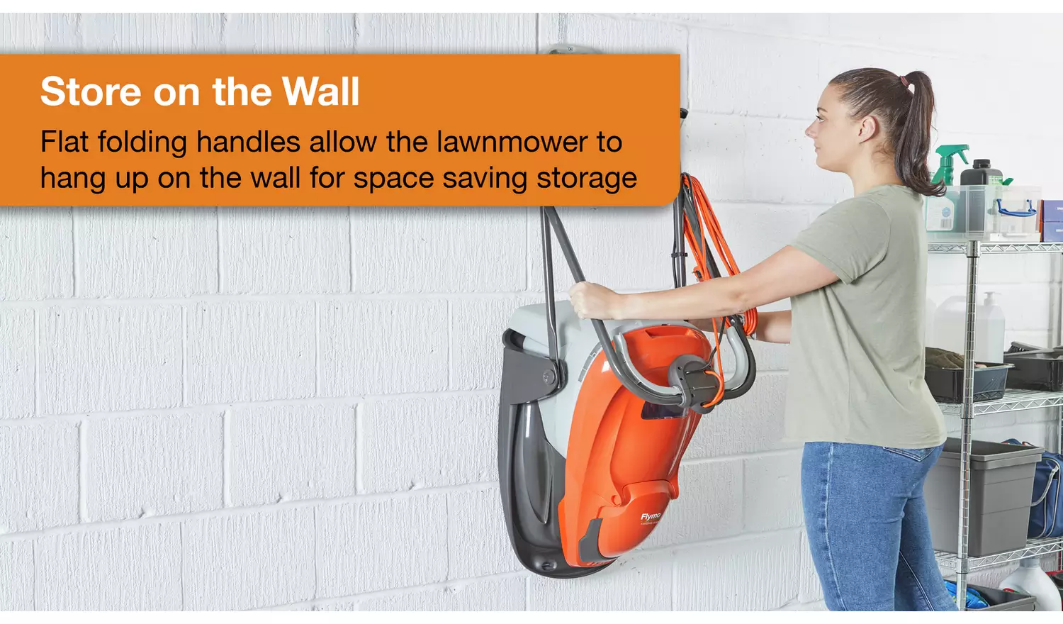 Flymo EasiGlide 330V 33cm Corded Hover Lawnmower - 1700W