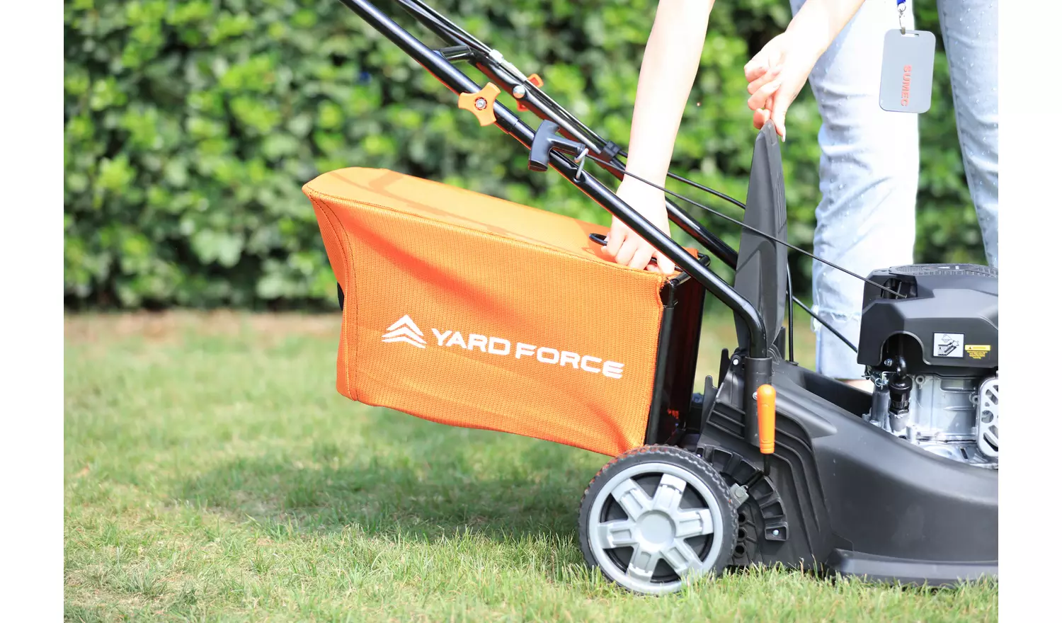Yard Force 40cm Push Petrol Lawnmower - 127cc