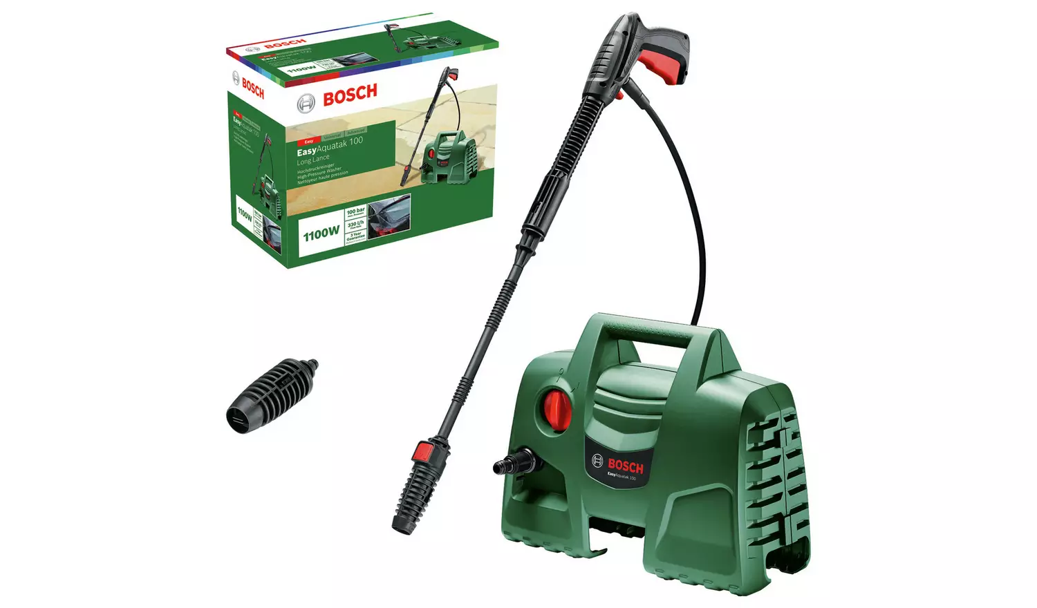 Bosch Easy Aquatak 100 Long Lance Pressure Washer