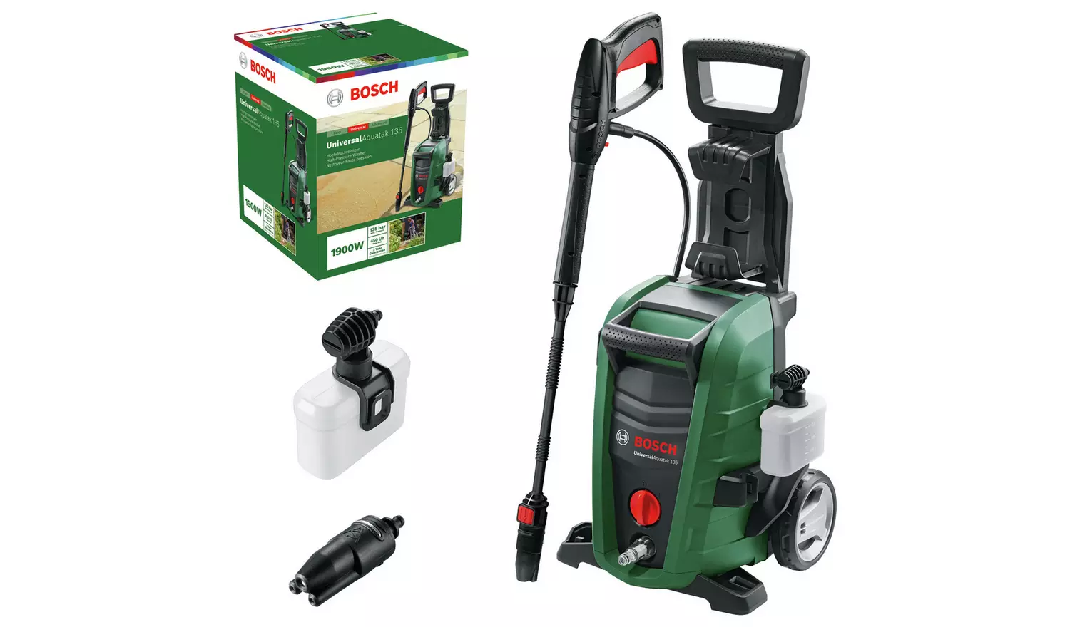 Bosch Universal Aquatak 135 Pressure Washer - 1900W