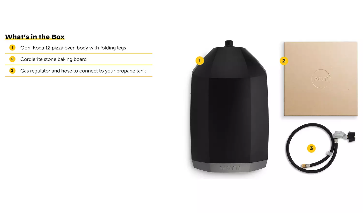 Ooni Koda 12 Gas-Powered Pizza Oven