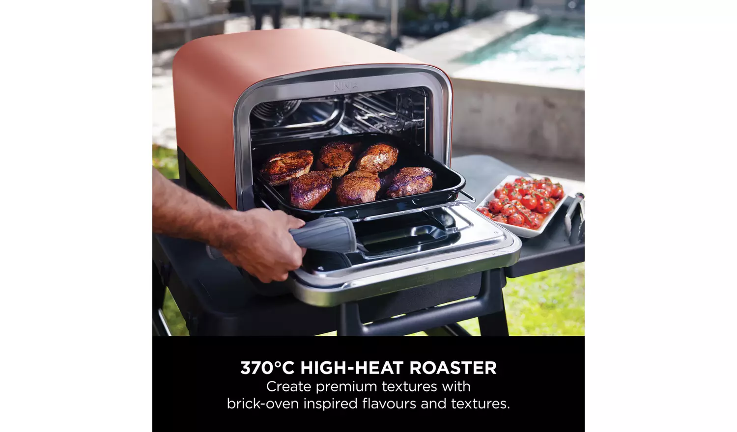 Ninja Woodfire 8-in-1 Electric Outdoor Pizza Oven