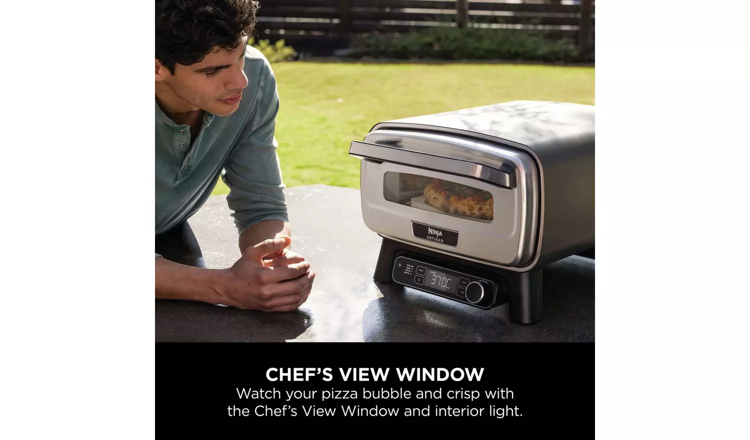 Ninja Artisan Electric 13L Outdoor Pizza & Air Fry Oven