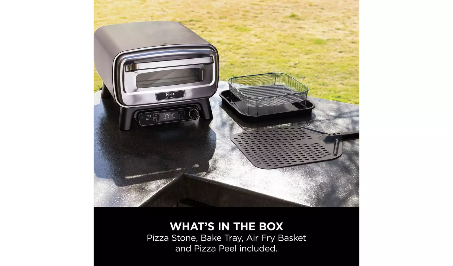 Ninja Artisan Electric 13L Outdoor Pizza & Air Fry Oven