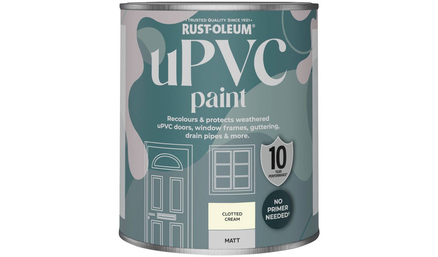 Rust-OleumuPVC Matt Paint 750ml - Clotted Cream