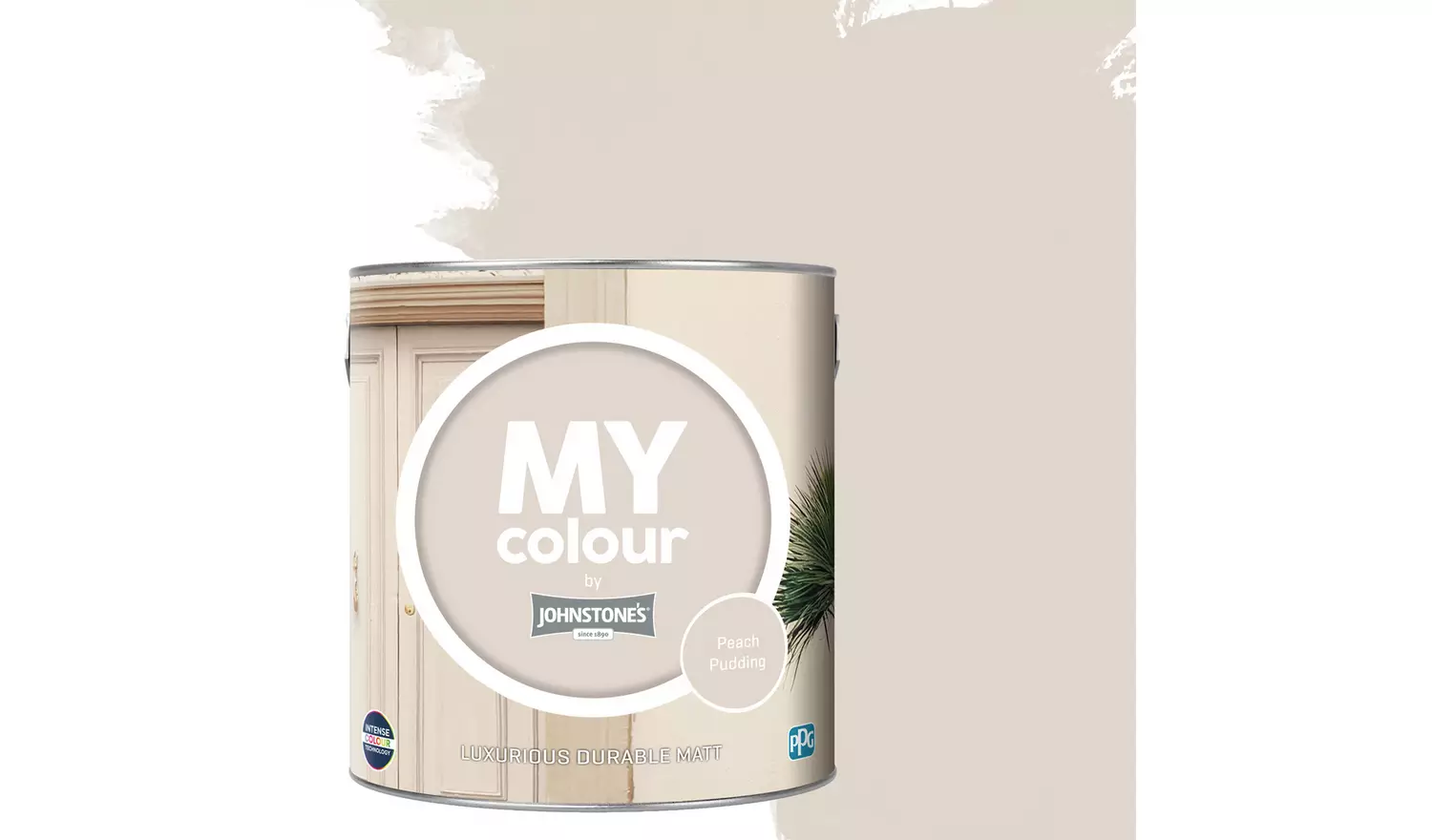 Johnstone My Colour Durable Matt Paint 2.5L - Peach Pudding
