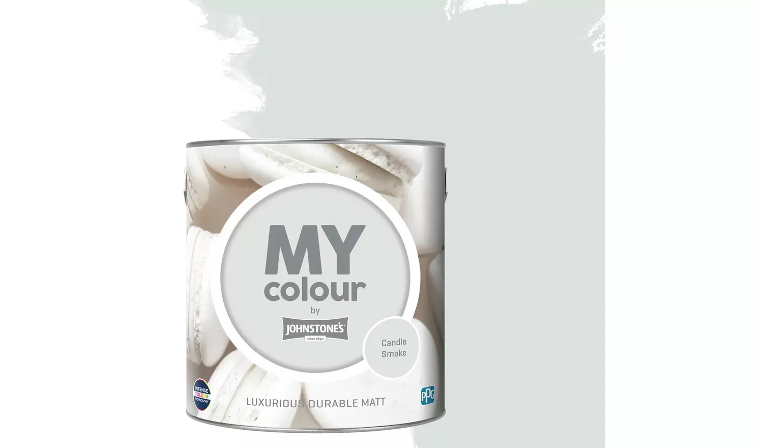 Johnstone My Colour Durable Matt Paint 2.5L - Candle Smoke