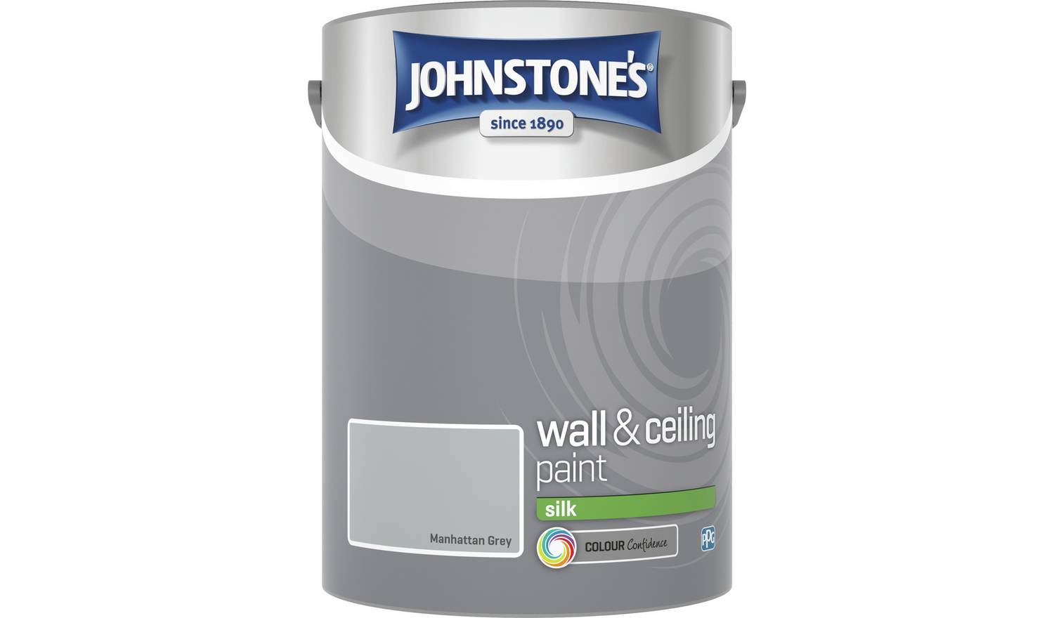 Johnstone's Wall & Ceiling Silk Paint 5L - Manhattan Grey