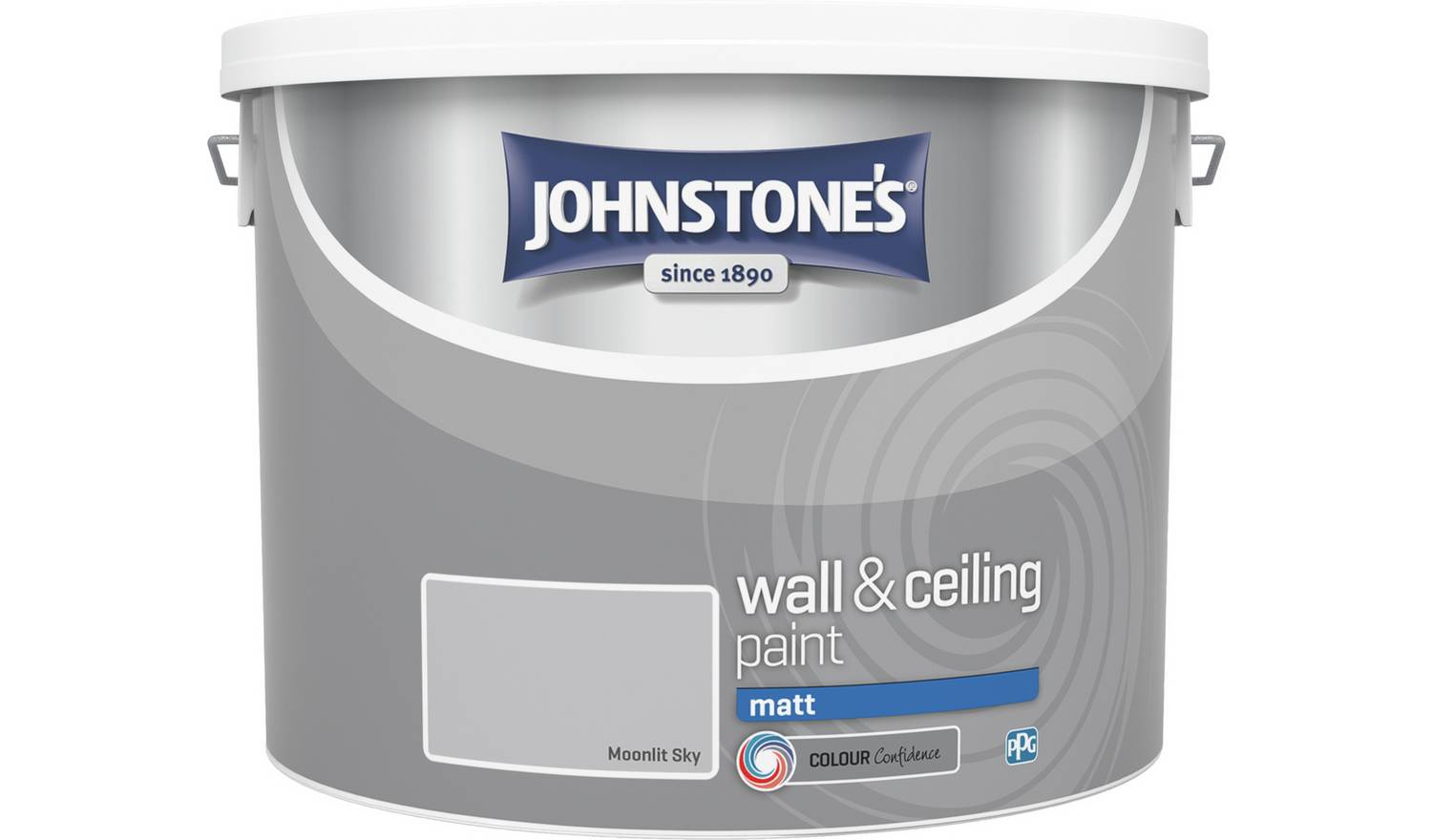 Johnstone's Wall & Ceiling Matt Paint 10L - Moonlit Sky