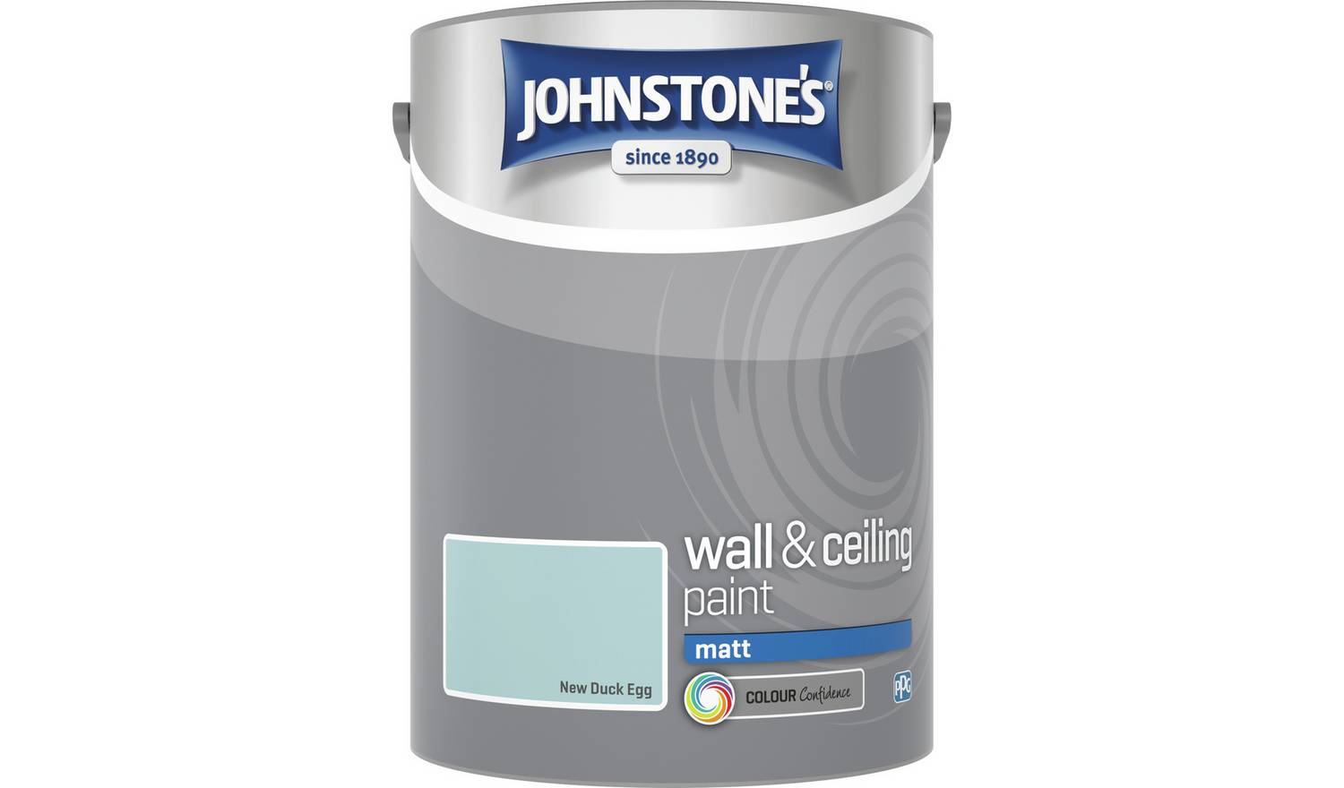 Johnstone's Wall & Ceiling Matt Paint 5L - New Duck Egg