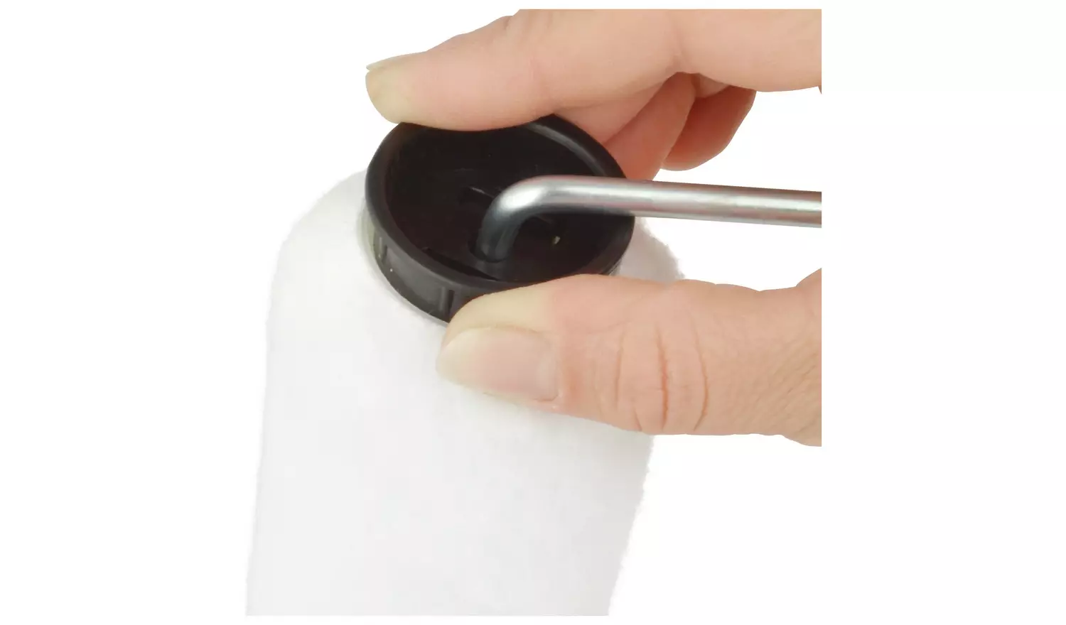 Coral Paint Roller, Brush, and Preparation Set.