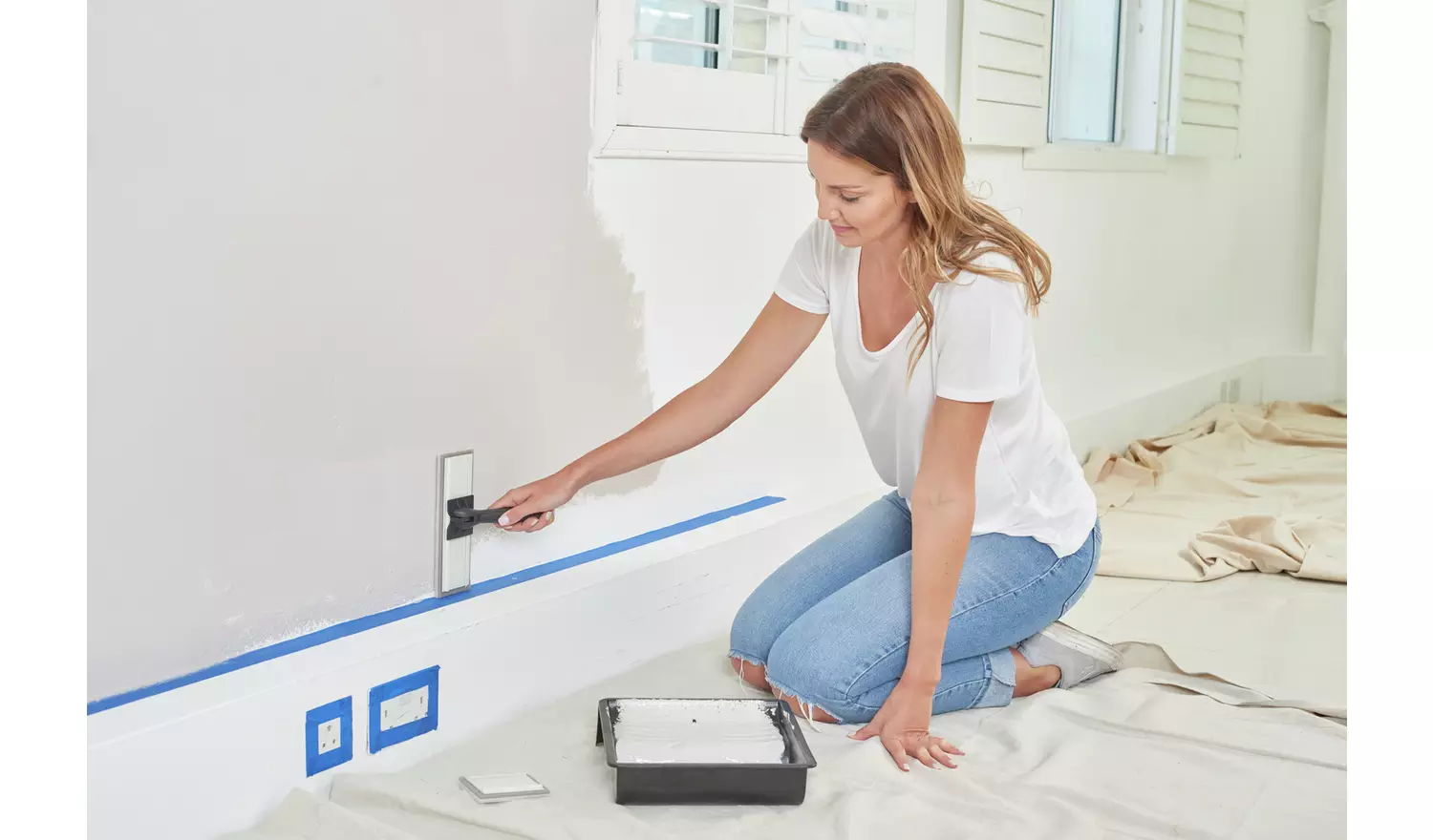 Coral 4 Piece Paint Pad Set