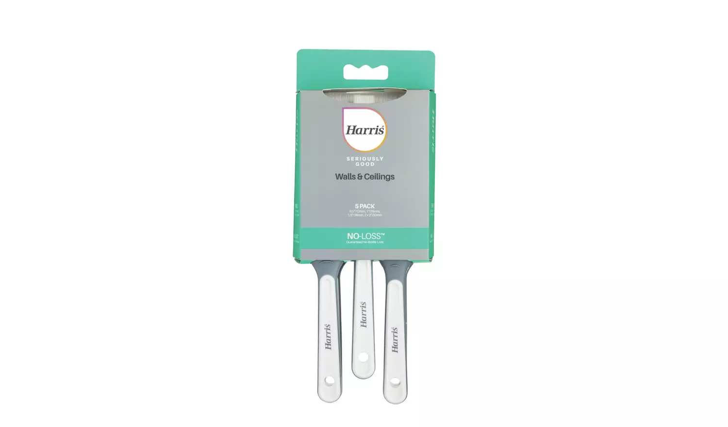 Harris Wall & Ceiling Paint Brush - Set of 5