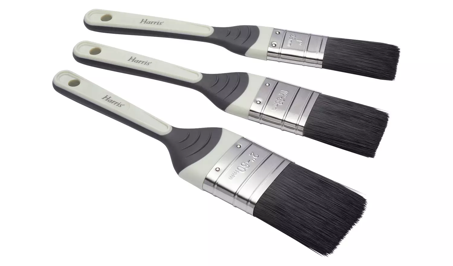Harris Seriously Good Woodwork Gloss Paint Brush - Pack of 3