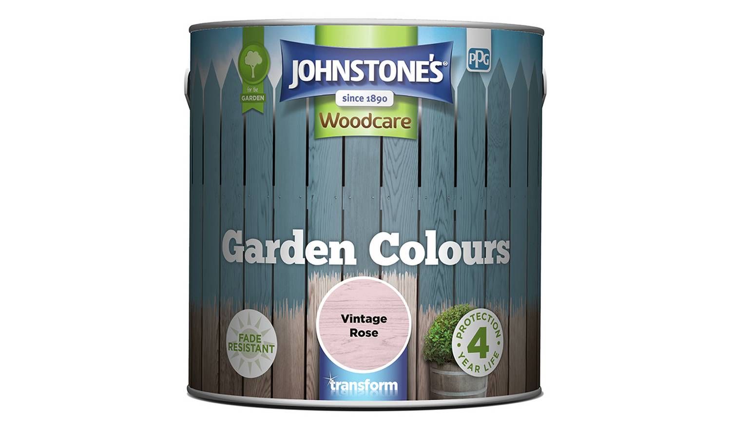 Johnstones Woodcare Garden Colours - Vintage Rose
