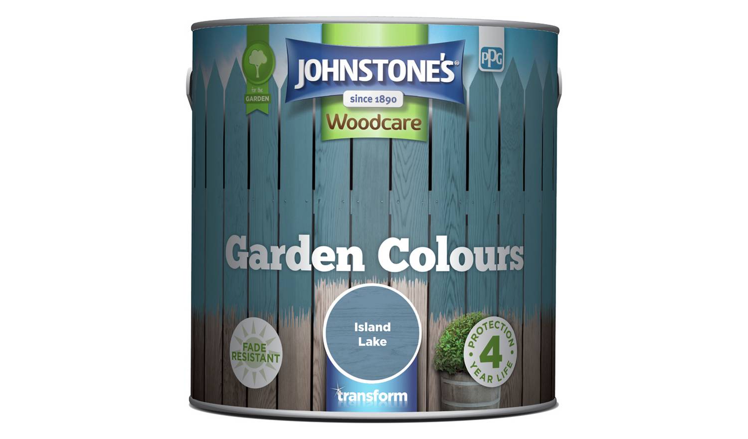 Johnstone's Garden Matt Paint 2.5L - Island Lake