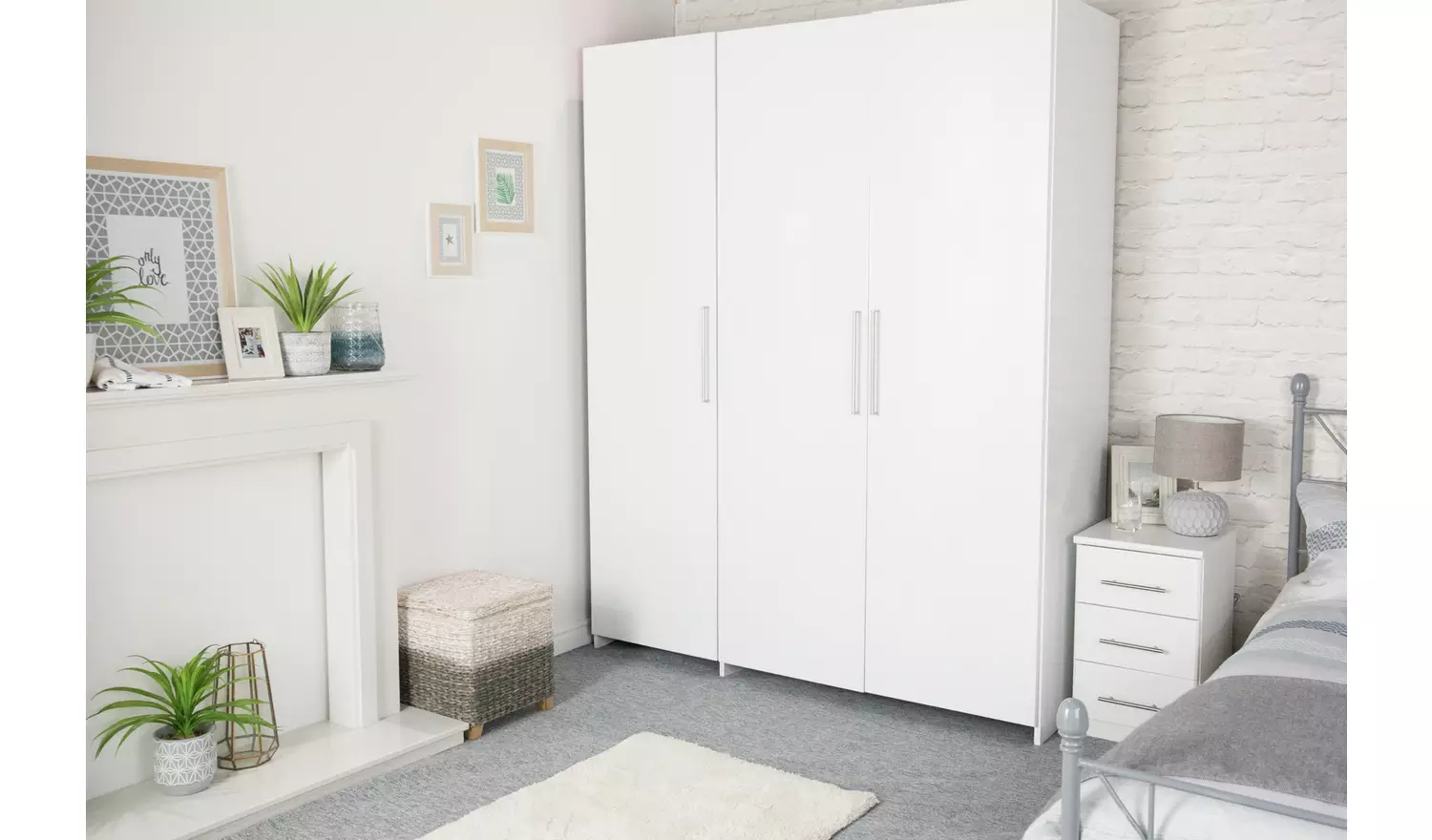 D-C-Fix Glossy White 210cm Self Adhesive Vinyl Film