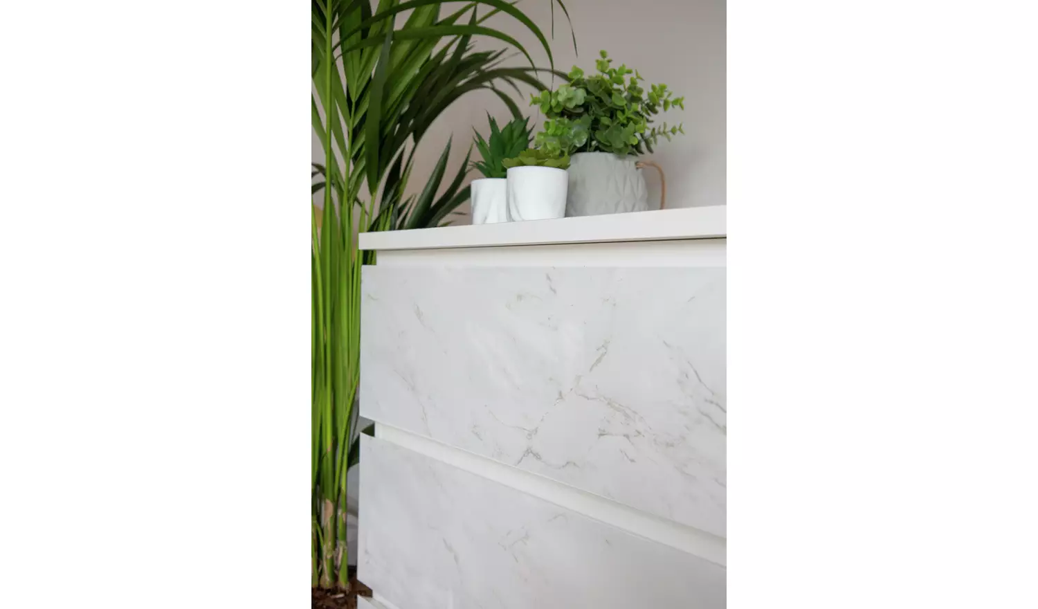 D-C-Fix 200-8295-5 Self Adhesive Vinyl Film - Romeo White