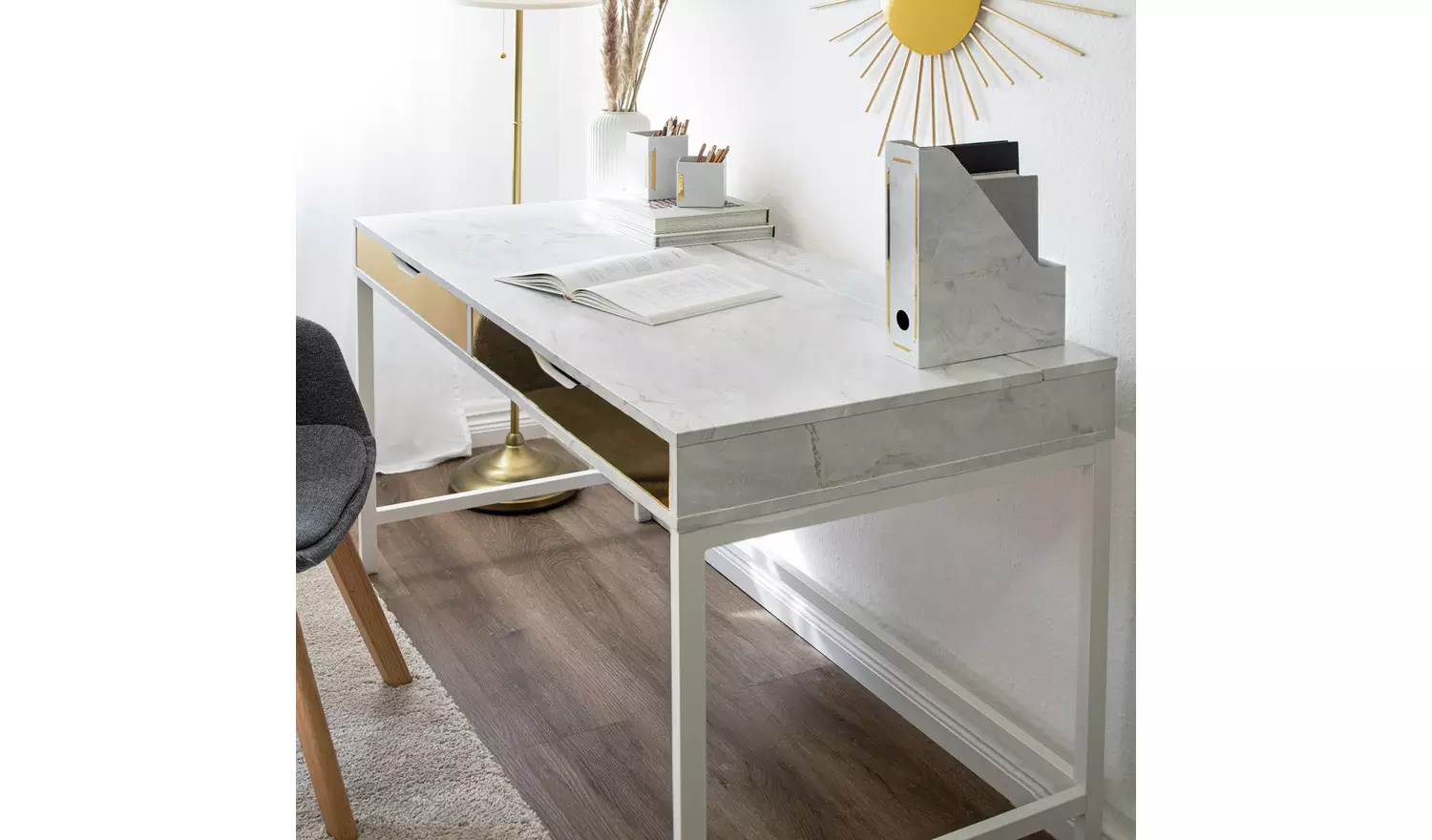 D-C-Fix 200-8295-5 Self Adhesive Vinyl Film - Romeo White