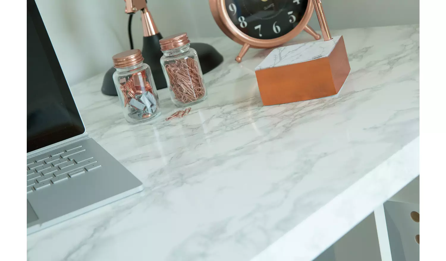 D-C-Fix Marble Grey Self Adhesive Vinyl Film