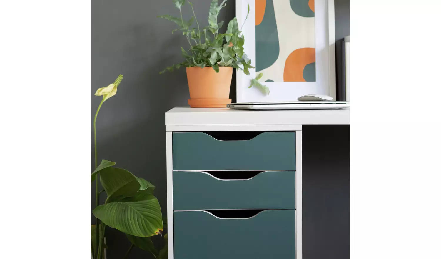 D-C-Fix Matt Green Self Adhesive Vinyl Film