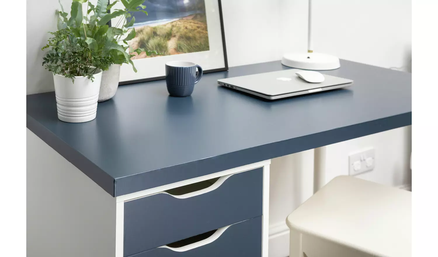 D-C-Fix Matt Navy Self Adhesive Vinyl Filmc - 200cm