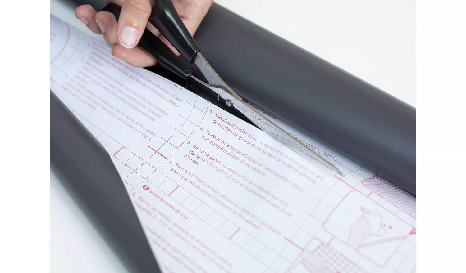 D-C-Fix Anthracite Self Adhesive Vinyl Film