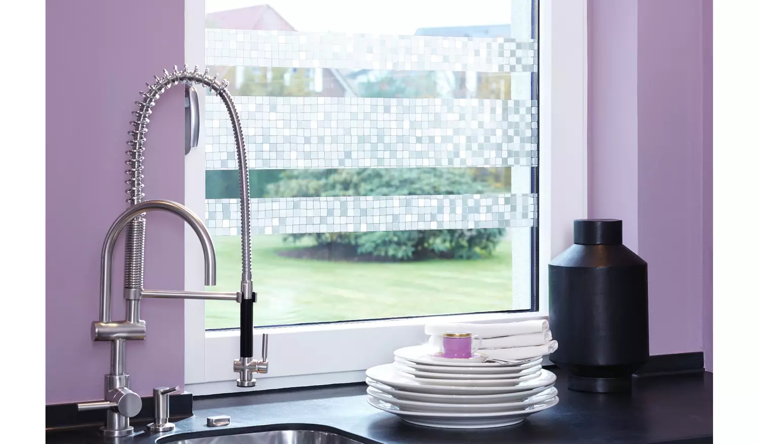 D-C-Fix Globe Static Cling Window Film