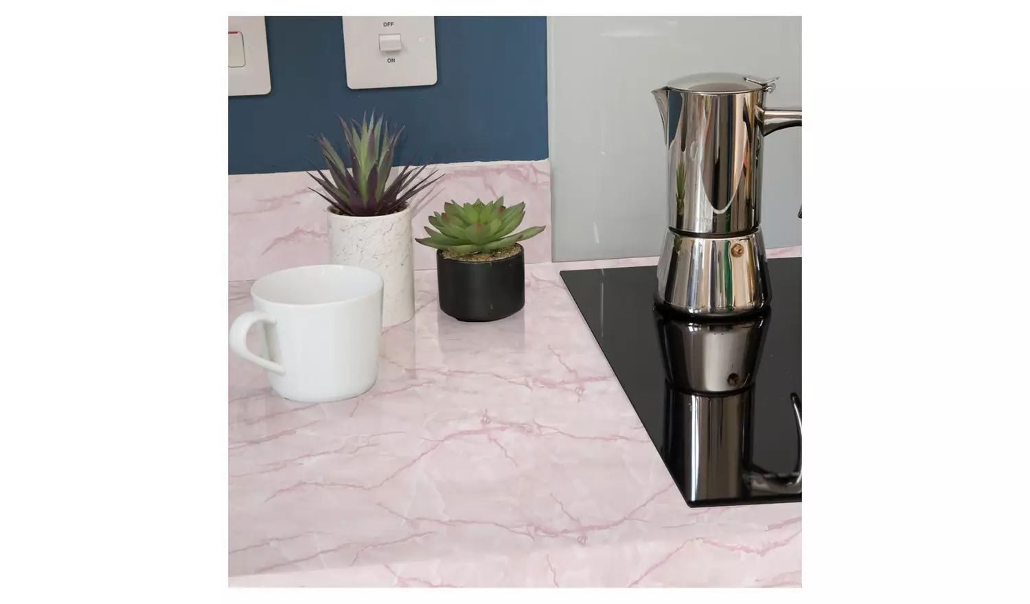 D-C-Fix Marble Pink Self Adhesive Vinyl Film