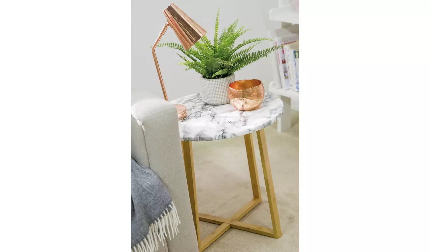 D-C-Fix Marble White Self Adhesive Vinyl Film