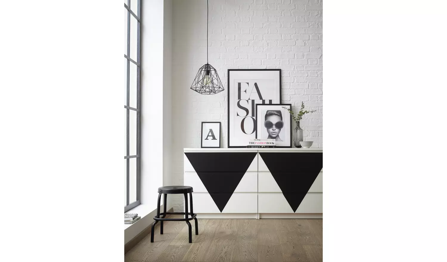 D-C-Fix Matt Black Self Adhesive Vinyl Film