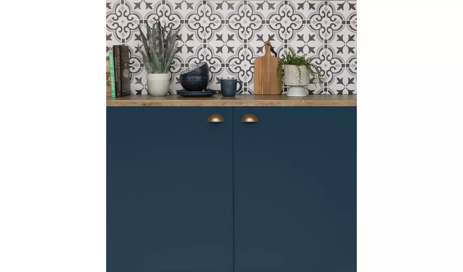 D-C-Fix Matt Navy Self Adhesive Vinyl Film - 500cm