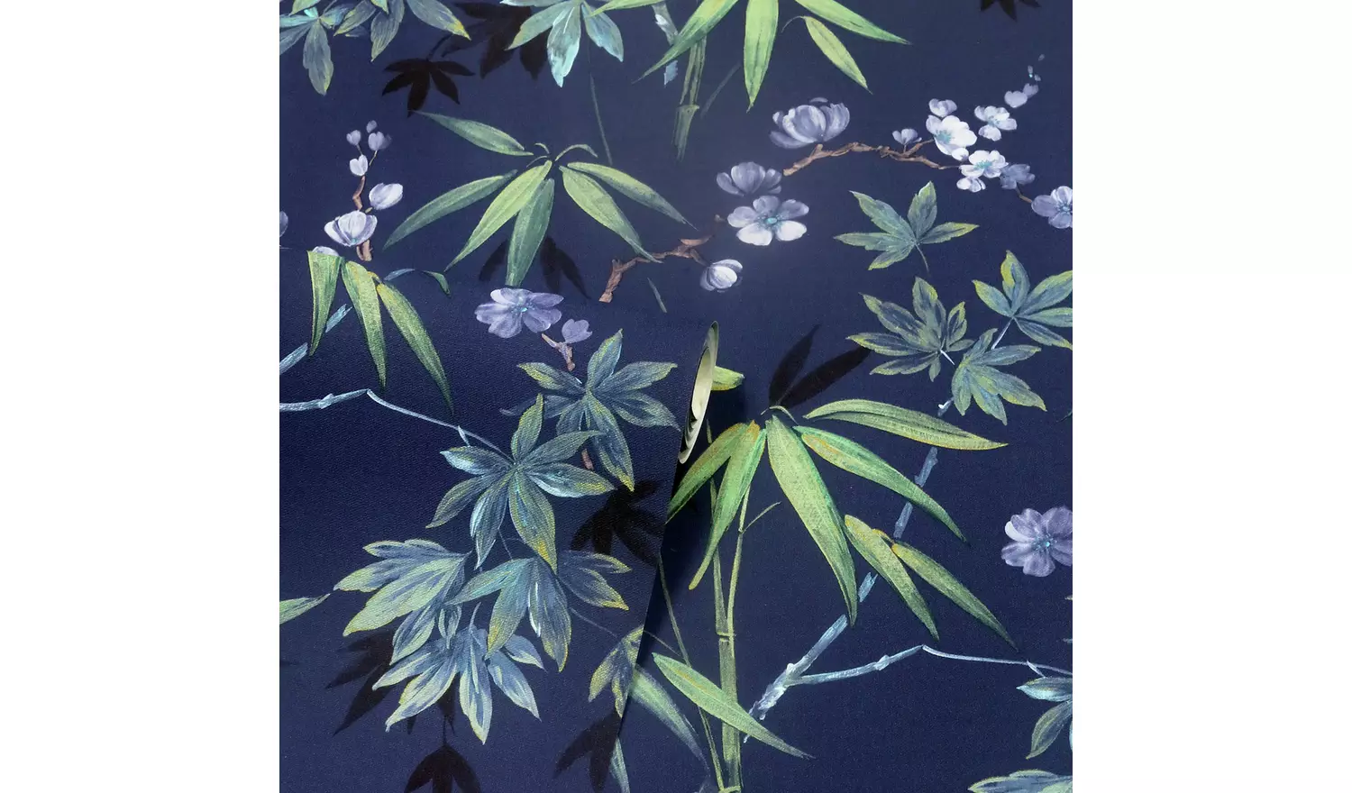 Arthouse Jasmine Garden Navy Wallpaper