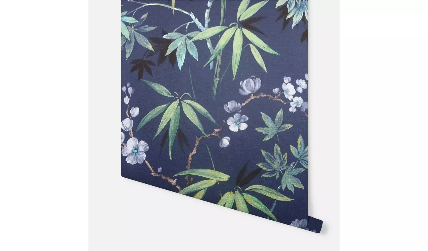Arthouse Jasmine Garden Navy Wallpaper