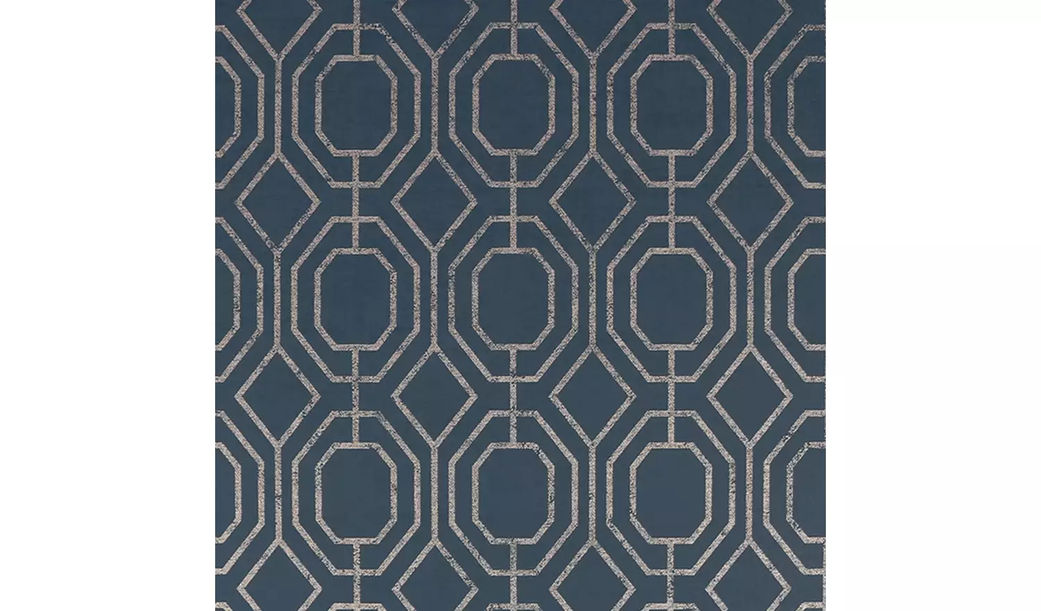 Superfresco Easy Luxe Geo Navy Wallpaper