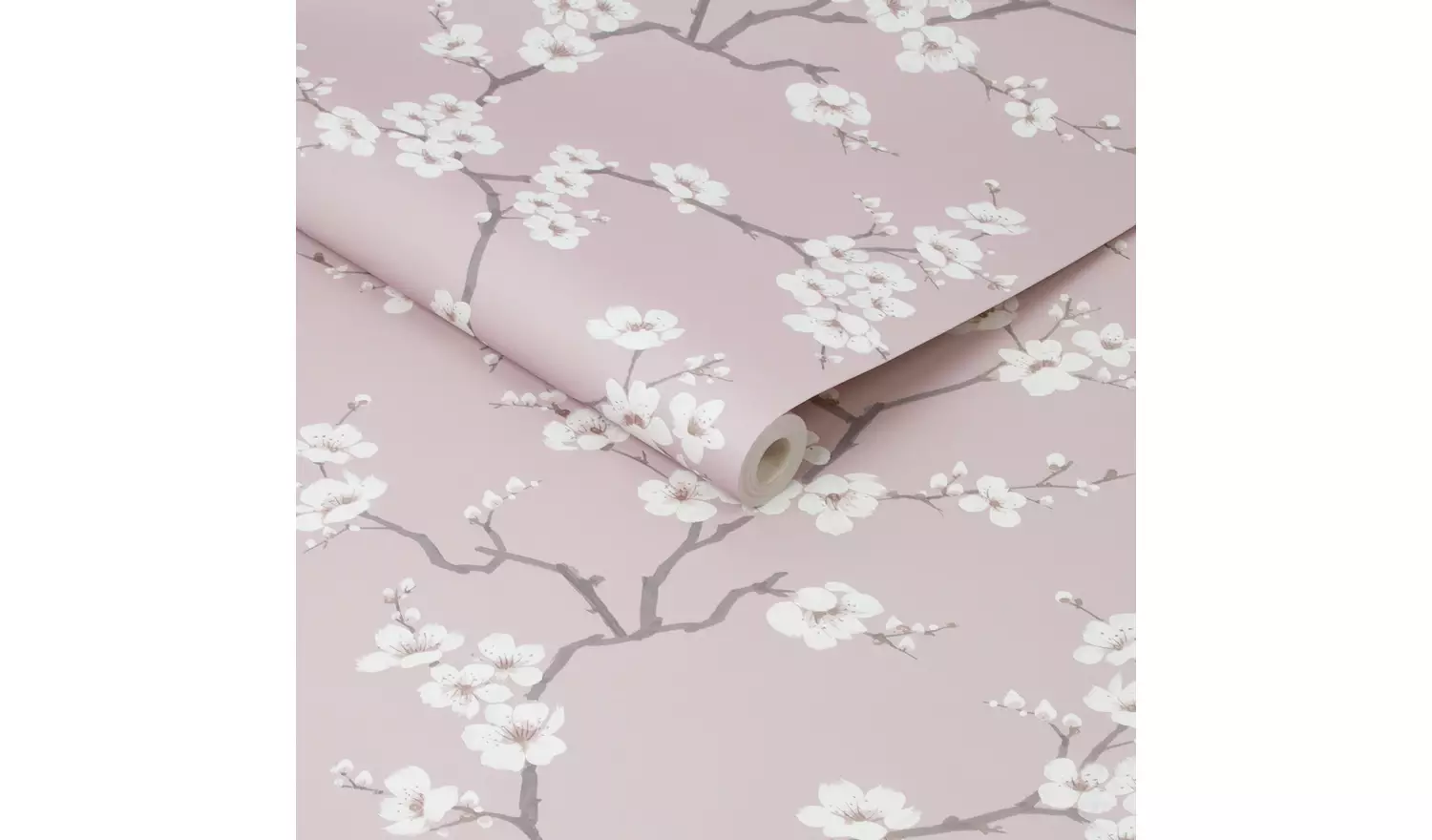 Fresco Apple Blossom Pink Wallpaper