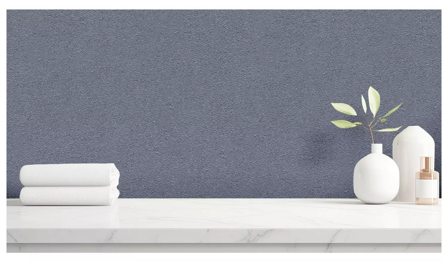 Arthouse Crushed Crystal Navy Wallpaper